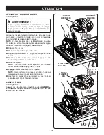 Предварительный просмотр 16 страницы Ryobi CSB142LZK (French) Manuel D'Utilisation