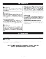 Preview for 15 page of Ryobi CSB143LZ Operator'S Manual