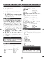 Preview for 16 page of Ryobi CSD40LI User Manual