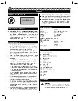 Preview for 5 page of Ryobi CSD41 User Manual