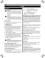 Preview for 6 page of Ryobi CSD41 User Manual