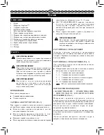 Preview for 40 page of Ryobi CSD41 User Manual