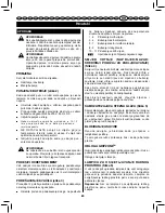 Предварительный просмотр 64 страницы Ryobi CSD41 User Manual