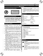 Preview for 69 page of Ryobi CSD41 User Manual