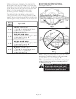 Preview for 15 page of Ryobi CSS1000 Owner'S Operating Manual