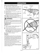 Предварительный просмотр 10 страницы Ryobi CTH1202K2 Operation Manual