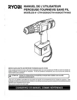 Предварительный просмотр 15 страницы Ryobi CTH1202K2 Operation Manual