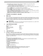 Предварительный просмотр 9 страницы Ryobi CW-1801 Operator'S Manual