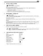 Preview for 223 page of Ryobi CW-1801 Operator'S Manual