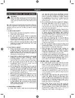 Preview for 4 page of Ryobi CXN180G Owner'S Operating Manual Owner'S Operating Manual