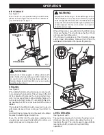 Preview for 10 page of Ryobi D45C Operator'S Manual