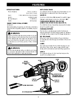 Preview for 8 page of Ryobi D45CK Operator'S Manual