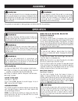 Preview for 6 page of Ryobi D47C Operator'S Manual