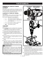 Preview for 11 page of Ryobi D47CK (Spanish) Manual