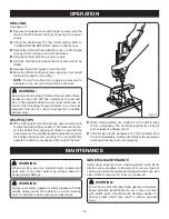 Preview for 14 page of Ryobi D551H Operator'S Manual