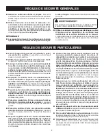 Preview for 4 page of Ryobi D552H (French) Manuel D'Utilisation