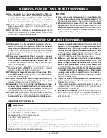 Preview for 4 page of Ryobi D700W Operator'S Manual