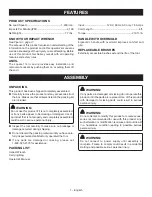 Preview for 7 page of Ryobi D700W Operator'S Manual