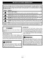 Предварительный просмотр 2 страницы Ryobi DBJ50 Owner'S Operating Manual