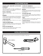 Предварительный просмотр 11 страницы Ryobi DP102L (French) Manuel D'Utilisation