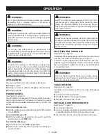 Preview for 11 page of Ryobi DP103L Operator'S Manual