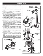 Preview for 14 page of Ryobi DP121L (French) Manuel D'Utilisation