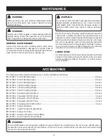 Предварительный просмотр 11 страницы Ryobi DS11008 Operator'S Manual