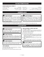 Preview for 15 page of Ryobi ds1200 Operator'S Manual