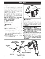 Предварительный просмотр 9 страницы Ryobi DSG50 Operator'S Manual