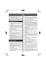 Preview for 10 page of Ryobi EAG-1111 User Manual