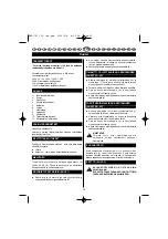 Предварительный просмотр 35 страницы Ryobi EAG-1111 User Manual