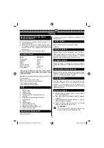 Preview for 79 page of Ryobi EAG-8512R User Manual