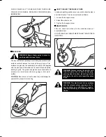 Предварительный просмотр 4 страницы Ryobi EAG1006 Owner'S Operating Manual