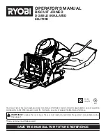 Предварительный просмотр 1 страницы Ryobi EBJ720K Operator'S Manual