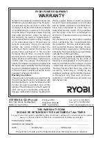 Preview for 8 page of Ryobi EBS-810 Owner'S Operating Manual