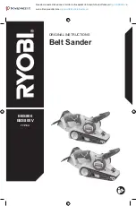 Ryobi EBS800 Instruction Manual preview