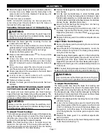 Предварительный просмотр 12 страницы Ryobi EBW4023L Owner'S Operation Manual