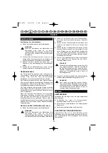 Preview for 34 page of Ryobi ECO-2335 User Manual