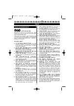 Preview for 113 page of Ryobi ECO-2335 User Manual