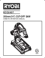 Ryobi ECO2437 Owner'S Operation Manual preview