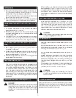 Preview for 8 page of Ryobi ECS12519 Owner'S Operation Manual