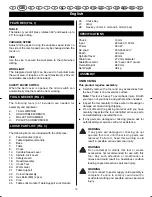 Preview for 27 page of Ryobi EDP-5530L User Manual