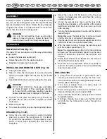 Preview for 30 page of Ryobi EDP-5530L User Manual