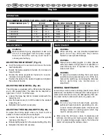 Preview for 31 page of Ryobi EDP-5530L User Manual