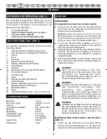 Preview for 40 page of Ryobi EDP-5530L User Manual