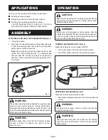 Preview for 4 page of Ryobi EDS180K Owner'S Operating Manual