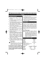 Предварительный просмотр 5 страницы Ryobi EHG-2002C User Manual