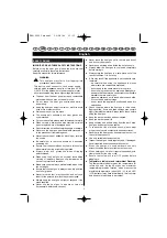 Предварительный просмотр 8 страницы Ryobi EHG-2002C User Manual