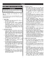 Preview for 4 page of Ryobi EHG2002LRG Owner'S Operating Manual