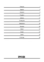 Preview for 9 page of Ryobi EHT 4555 Operating Instructions Manual